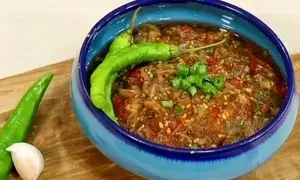 فوت و فن تهیه ترشی نازخاتون اصل مازندران با آب انار