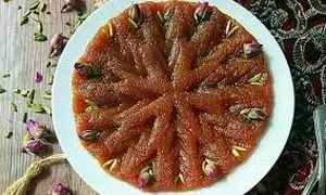 طرز تهیه “حلوای اوماج” خانگی برای افطاری