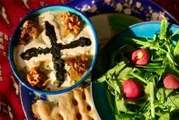 طرز تهیه آش کلونک سنتی و خوشمزه لرستانی