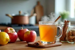طرز تهیه آب سیب داغ و دارچین؛ نوشیدنی گرم و آرام‌بخش پاییزی