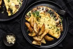 طرز تهیه املت قارچ و پیاز خوشمزه و آسان