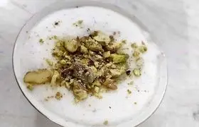 طرز تهیه دسر کف خراسانی (کف بیخ) + ۹ نکته مهم که باید بدانید