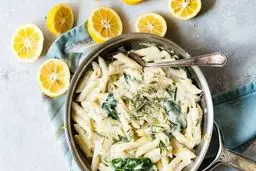 طرز تهیه پاستا مرغ و لیمو، تجربه‌ای جذاب از پاستا