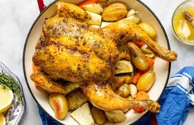 طرز تهیه مرغ بریان به روش فرانسوی‌ها