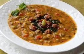 دستور پخت آش غوره با لپه و بدون گوشت