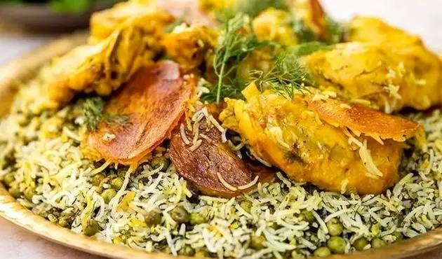 نخودپلو با مرغ؛ خوشمزه، مقوی و مجلسی