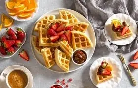 طرز تهیه وافل