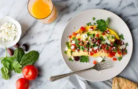 طرز تهیه املت مدیترانه‌ای ساده و خوشمزه