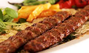 کباب کوبیده مجلسی به سبک رستوران های حرفه ای