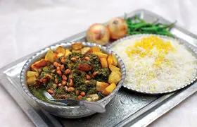 قورمه‌سبزی شمالی را به این روش درست کنید