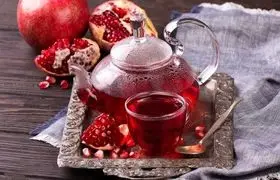 طرز تهیه دمنوش انار خوشمزه و خوشرنگ