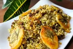 طرز تهیه دمپخت برگ مو؛ پلوی خوش عطر و لذیذ
