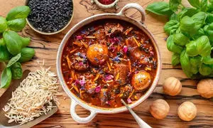 طرز تهیه خورشت خلال کرمانشاهی