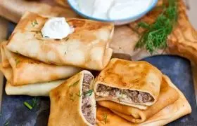 طرز تهیه کرپ پیتزا ؛ یک عصرانه خوشمزه و سبک