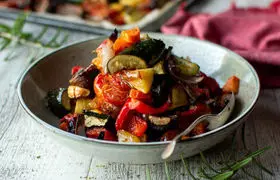 طرز تهیه بشقاب سبزیجات ایتالیایی