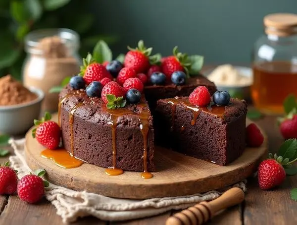 طرز تهیه کیک شکلاتی رژیمی با عسل ؛ شیرینی سالم برای روزهای دلپذیر پاییز