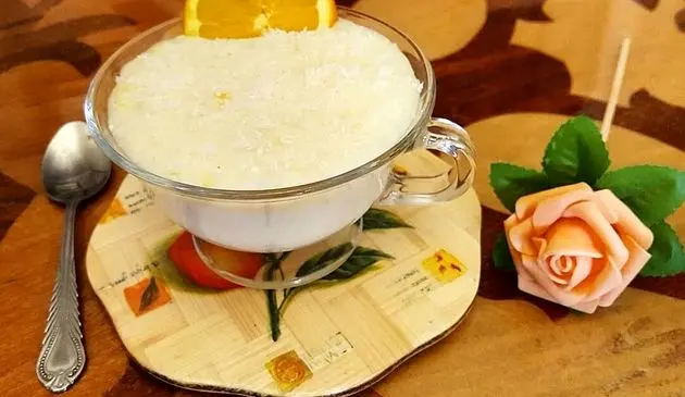 فرنی پرتقالی؛ ساده، خوشمزه و آرام‌بخش