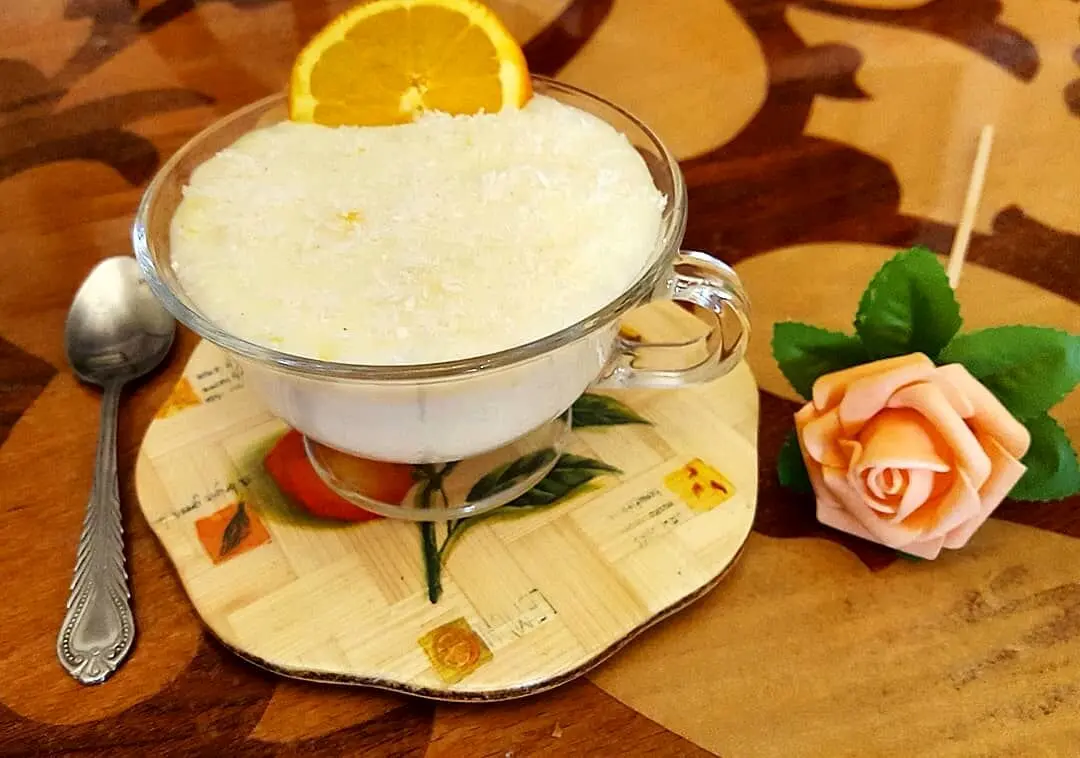 فرنی پرتقالی؛ ساده، خوشمزه و آرام‌بخش