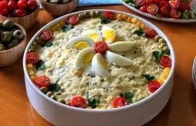 ترفندهای خوشمزه‌تر شدن سالاد الویه ؛ از گرفتن بوی زهم مرغ تا چسبناک نشدن