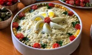 ترفندهای خوشمزه‌تر شدن سالاد الویه ؛ از گرفتن بوی زهم مرغ تا چسبناک نشدن