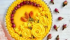 طرز تهیه حلوا شیر و عسل مجلسی در ۵ مرحله ساده