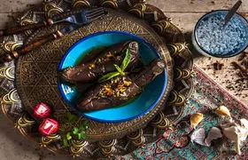 طرز تهیه ترشی بادمجان شکم پر در خانه