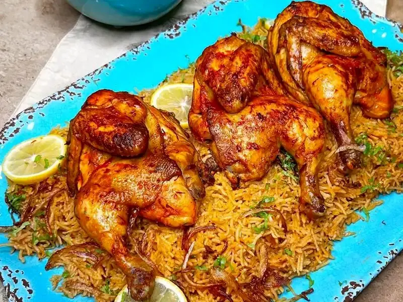 طرز تهیه کبسه مرغ ؛ غذای خوشمزه و معطر عربی