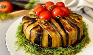  سالاد بادمجان آذربایجانی؛ سالاد خاص و خوشمزه از دل باکو