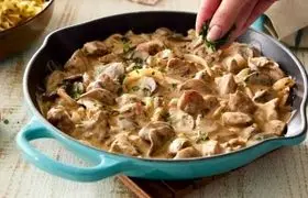 طرز تهیه خوراک مرغ روسی خوشمزه به سبک رستورانی در خانه