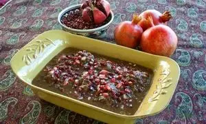 روش تهیه آسان خورشت انار سیر