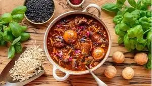 خورشت خلال کرمانشاهی ؛ خوش طعم و مجلسی برای مهمانی های رمضان