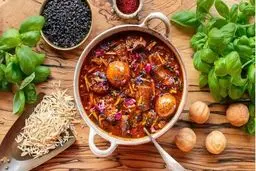 خورشت خلال کرمانشاهی ؛ خوش طعم و مجلسی برای مهمانی های رمضان