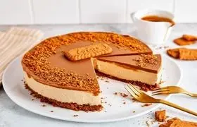 طرز تهیه چیز کیک لوتوس