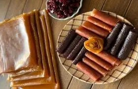 طرز تهیه لواشک آلو با طعمی ترش و شیرین