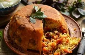 طرز تهیه شاه پلو مخلوط؛ مخصوص عاشقان ته‌دیگ