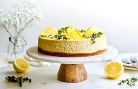 طرز تهیه چیز کیک لیمویی با عطر و طعمی فوق العاده