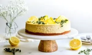 طرز تهیه چیز کیک لیمویی با عطر و طعمی فوق العاده