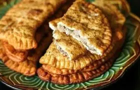 دستور پخت قطاب ترکمنی به روش اصیل