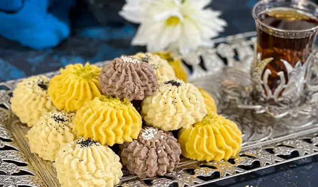 طرز تهیه شیرینی بهشتی برای عید نوروز با ارزان ترین مواد