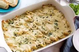 طرز تهیه جامبو شلز خامه ای ؛ یک پیش غذای مناسب برای دورهمی ها