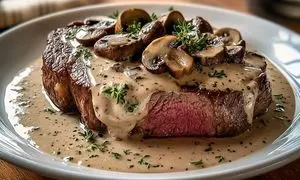 گوشت گوساله با سس قهوه و قارچ ؛ وقتی قهوه از فنجان وارد بشقاب می‌شود