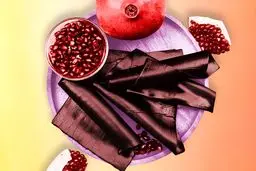 روش تهیه لواشک انار 