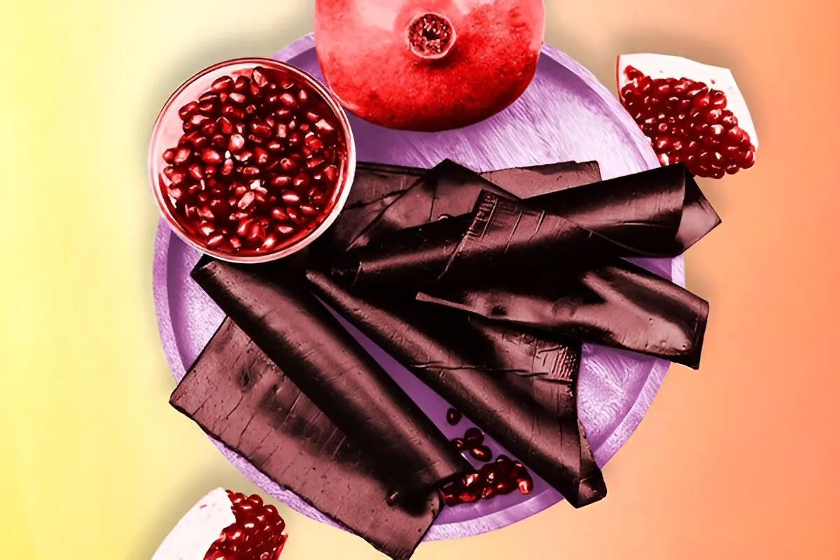 روش تهیه لواشک انار 