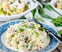 سالاد کاب به سبک روس ها