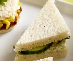 طرز تهیه ساندویچ رژیمی خیار و لیمو