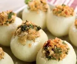 طرز تهیه ترشی پیاز شکم پُر