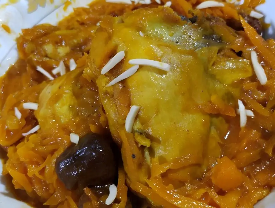 چطور با هویچ و پرتقال خورشت درست کنیم؟