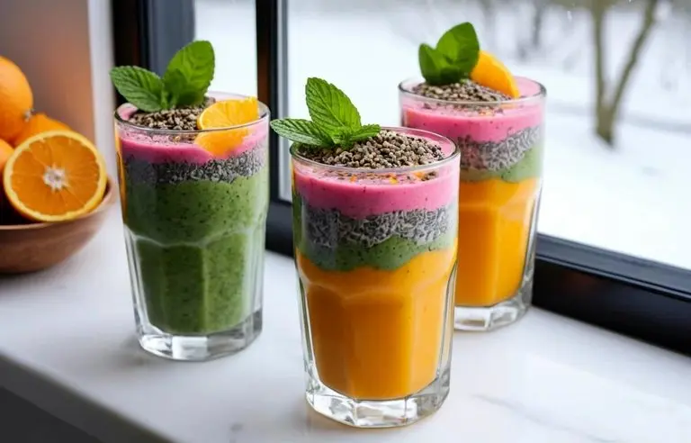 چرا اسموتی‌های زمستانی بهترین راه تقویت سیستم ایمنی هستند؟