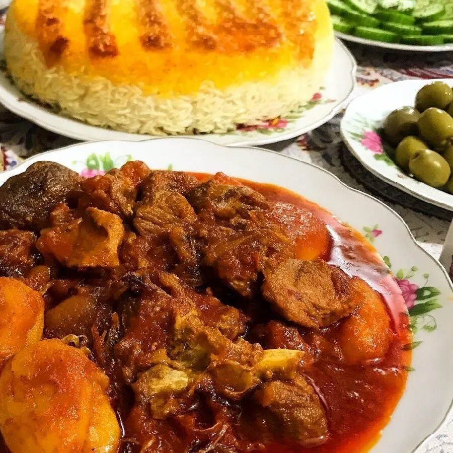 طرز تهیه خورش قیسی با گوشت