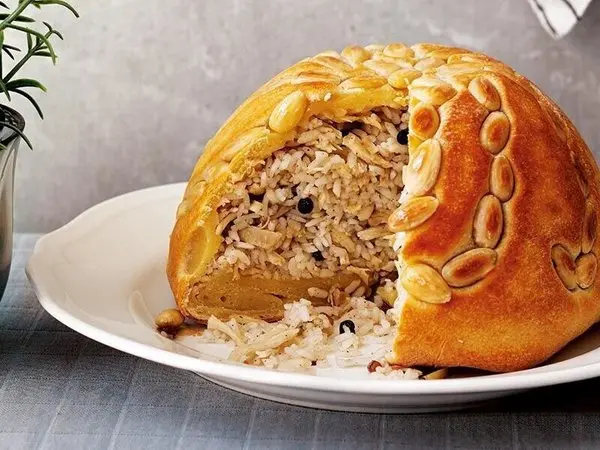 طرز تهیه پرده پلو؛ برنج مخلوط با ظاهری متفاوت